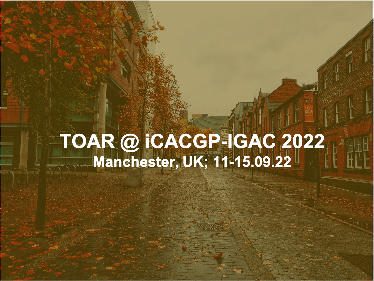 Read more about the article TOAR at iCACGP-IGAC 2022